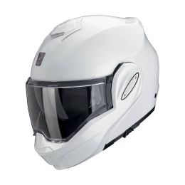 Casque modulable réversible Scorpion EXO-TECH EVO PRO Solid blanc nacré