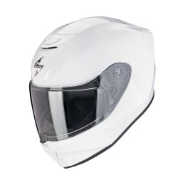 Scorpion EXO-JNR AIR Solid Kinder-Motorradhelm Glänzend weiß