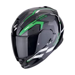 Casco integrale Scorpion EXO-491 Kripta nero verde
