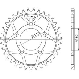 CORONA IN ACCIAIO PASSO 630 - Z 35 DENTI (DIS.10800)