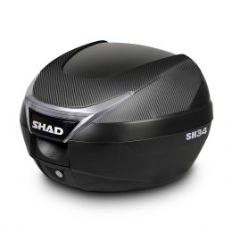 SHAD MOTORCYCLE TOP CASE SH34 CARBON 33L