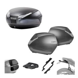 SHAD Kit SH48K Topcase und SH36 Koffer 3P für DUCATI Multistrada 950/1200/1260 / V2