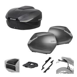 SHAD Kit SH58X Topcase und SH36 Koffer 3P für DUCATI Multistrada 950/1200/1260 / V2