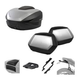 SHAD Kit SH59X Topcase und SH35 Koffer 3P für DUCATI Multistrada 950/1200/1260 / V2