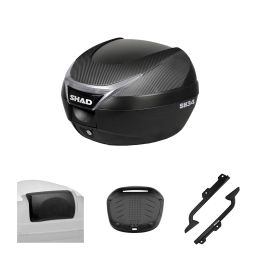 SHAD SH34 Top case kit carbon look for NIU NQi Electric