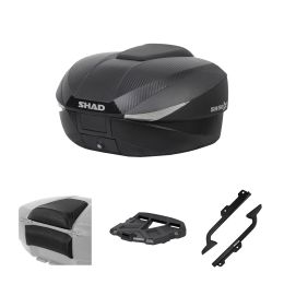 SHAD SH58X Topcase-Kit Carbon-Look für SUZUKI V-Strom 650/1000/1050