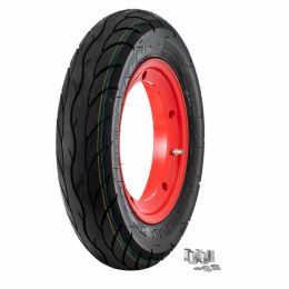 SIP Performance Wheels 3.50-10 59P TL/TT in red aluminum max 150 km/h