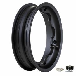SIP Tubeless-Felge 2.50x10 schwarz für Reifen 100-120 mm Offset -2,5 mm
