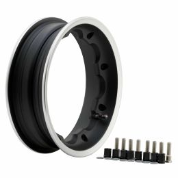 SIP Tubeless Felge Octopus 2.50x10 Matt Schwarz Offset -2.5mm PCD 8/224.8mm