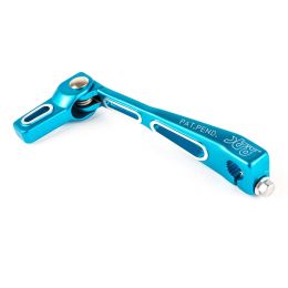 Pedivella Cambio STR8 LIGHTY Pieghevole Alluminio Blu