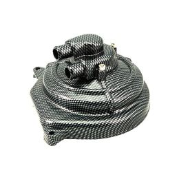 Str8 Carbon-Look Water Pump Cover Included Bearings for Minarelli Lc