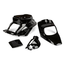 Str8 4 Piece Fairing Kit Black for Yamaha BWS up to 2004