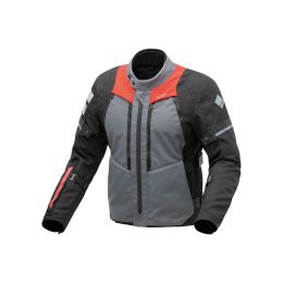 T.UR Nevada Hydroscud Jacket Gray Red 2-Layer Certified