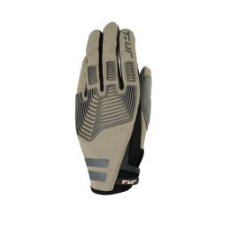 T.UR g-three sand grey enduro gloves with European certification