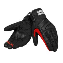 T.UR g-five Hydroscud Waterproof Summer Gloves Black Red Approved