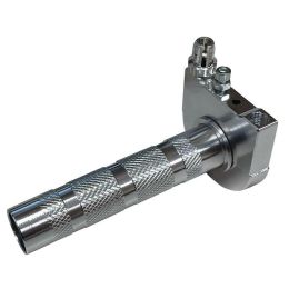 Comando gas rapido T4TUNE alluminio argento