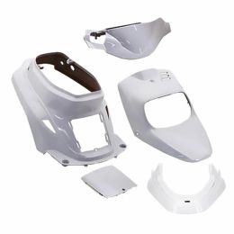 T4TUNE Weißes Verkleidungsset 5 Teile für Booster Spirit 1999-2003