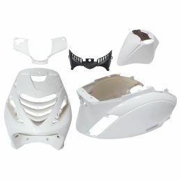 White Fairing Kit T4TUNE Zip Sp 8 5 pieces