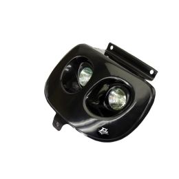 T4TUNE Black Headlight Mask Booster 99/03
