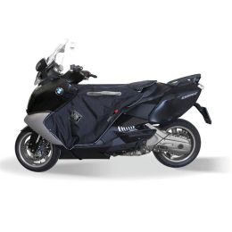 TUCANO URBANO R098 Thermoscud Beinschutz schwarz mit schwerem Nylon-Außenmaterial