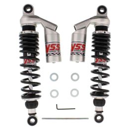 YSS RG362-340TRCL-06-888 Adjustable Rear Shock Absorbers Pair Length 335-345mm