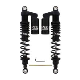 YSS RG362-390TRCL-20-B Adjustable Rear Shock Absorbers Pair Length 385-395mm