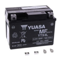 Batteria precaricata YUASA YTX4L 12V 3Ah