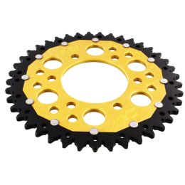 ZF Krone 41 Zähne Teilung 520 Gold Schwarz Dual ZFD-478-41-GLD