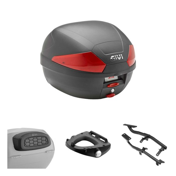 Dosseret passager Givi Suzuki Burgman 125-200 06-19 - Pièces Carénage sur La Bécanerie Dosseret passager Givi Suzuki Burgman 125-200 06-19 - Pièces Carénage sur La Bécanerie