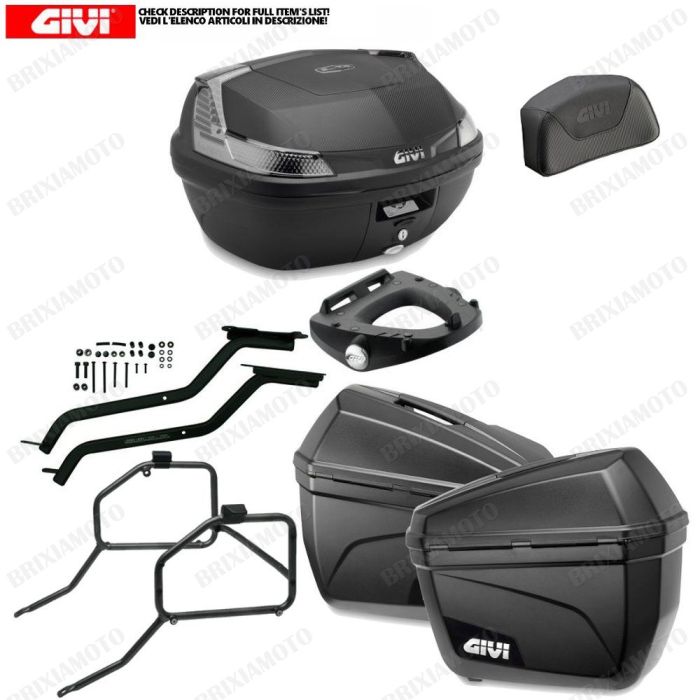 GIVI Top case and side cases kit - BRIXIAMOTO.com