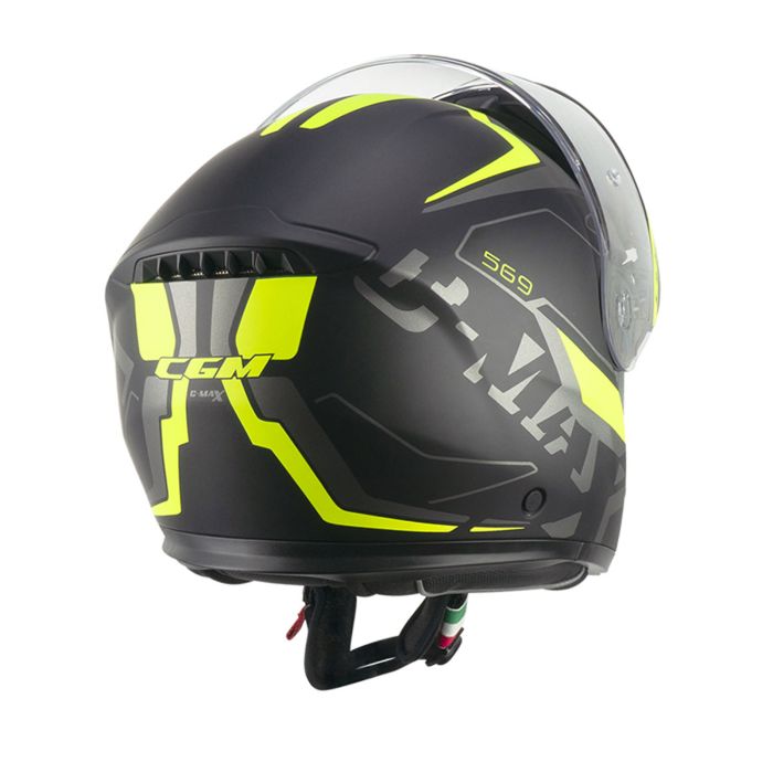 Modular Helmet CGM 569G C-MAX CITY Black Fuchsia Matte Fluorescent | UK