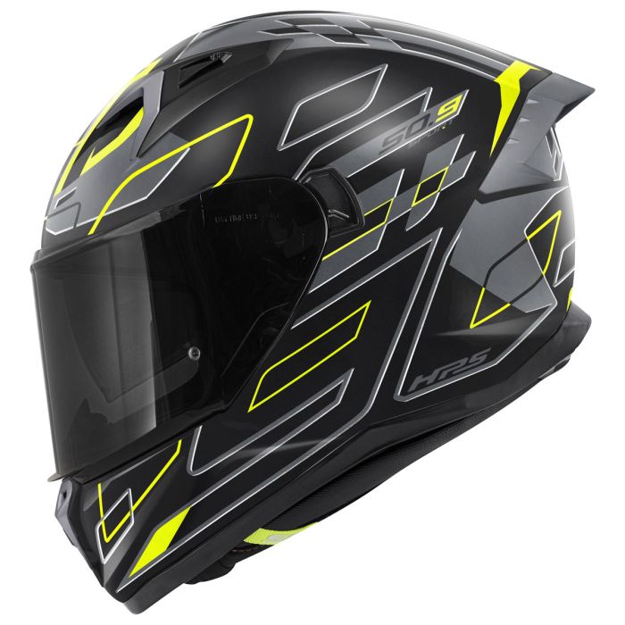 GIVI H509FSAGY full face helmet 50.9 assault matt black grey neon