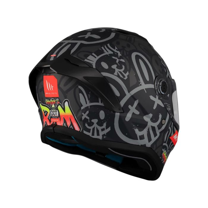 セキュリティ・セーフティ MT helmet stinger2 RAM F1 MATT L MT HELMETS 1334C44512 stinger 2 ram f1 full face helmet matte