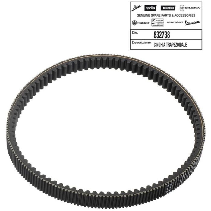 PIAGGIO 832738 trapezoidal drive belt for mp3/x-evo 400