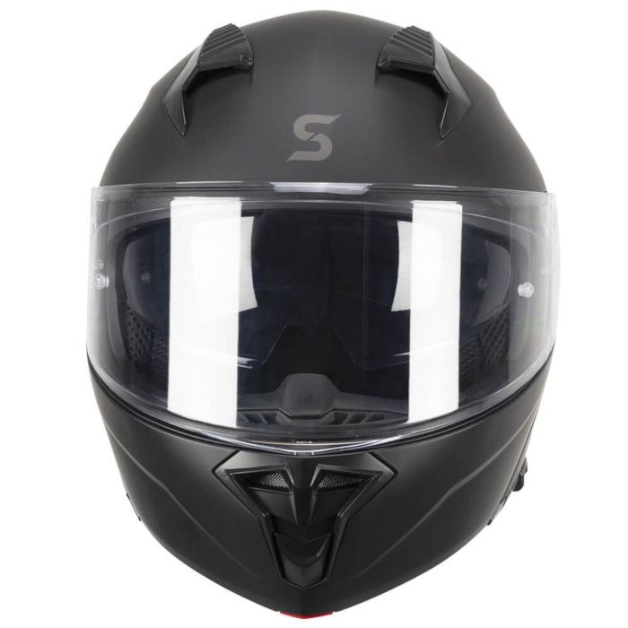 Casco integrale adx ai400 nero opaco m (visiera singola) (ece 22.06