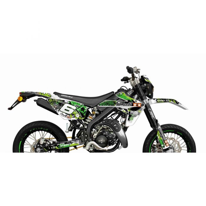 Adesivi motocross STAGE6 S6-058802/GR 