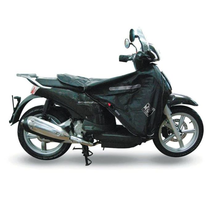 Tucano Urbano Termoscudo Nero – Coprigambe Per Scooter DPI, Impermeabile E Termico, Con Sistema Antisventolio S.G.A.S. - 3