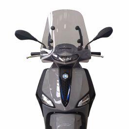 FABBRI parabrezza moto grigio SUMMER compatibile con PIAGGIO MEDLEY 125 2020-2023 e per MEDLEY 150 2020-2023