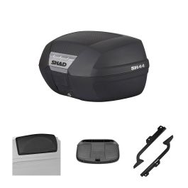 SHAD Sh44 Topcase-kit Schwarz Für Voge Sr4 Max / Max T