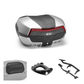 GIVI MAXIA 5 Topcase rotaluminium 58L für YAMAHA XTZ TENERE