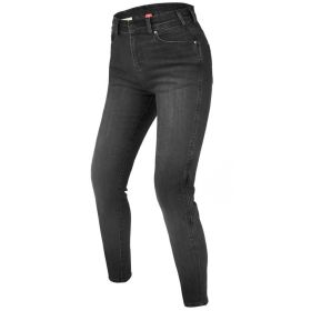 Pantalons de moto femmes REBELHORN CLASSIC III skinny fit noir délavé