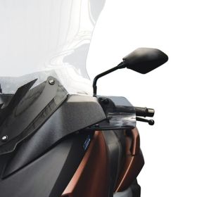 Paramani ISOTTA fumè scuro con attacchi per YAMAHA