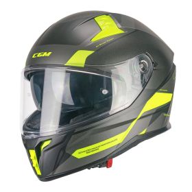 Integralhelm CGM 333G ONYX Sport Schwarz Fluo Gelb Matt
