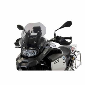 ISOTTA Pare-brise fumé clair 460x390mm avec supports inclus pour BMW F 900 GS Adv