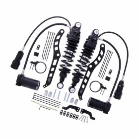 YSS verstellbare schwarze Hinterstoßdämpfer RX362-305H1RWL-19-B für Harley Davidson