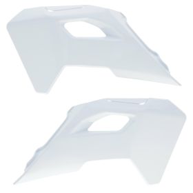 White ACERBIS radiator side panels for HUSQVARNA TC 50