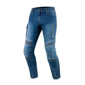 Pantaloni moto uomo REBELHORN VANDAL denim blu