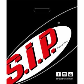 SIP Tasche für Vespa Roller 380x450 mm schwarz/rot Kunststoff 600 Stück