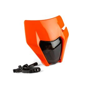Faro STR8 arancio/vetro fumè Ktm EXC
