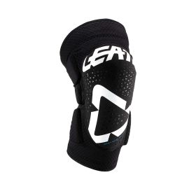 LEATT 3DF 5.0 Motorcycle knee guards black white CE certification